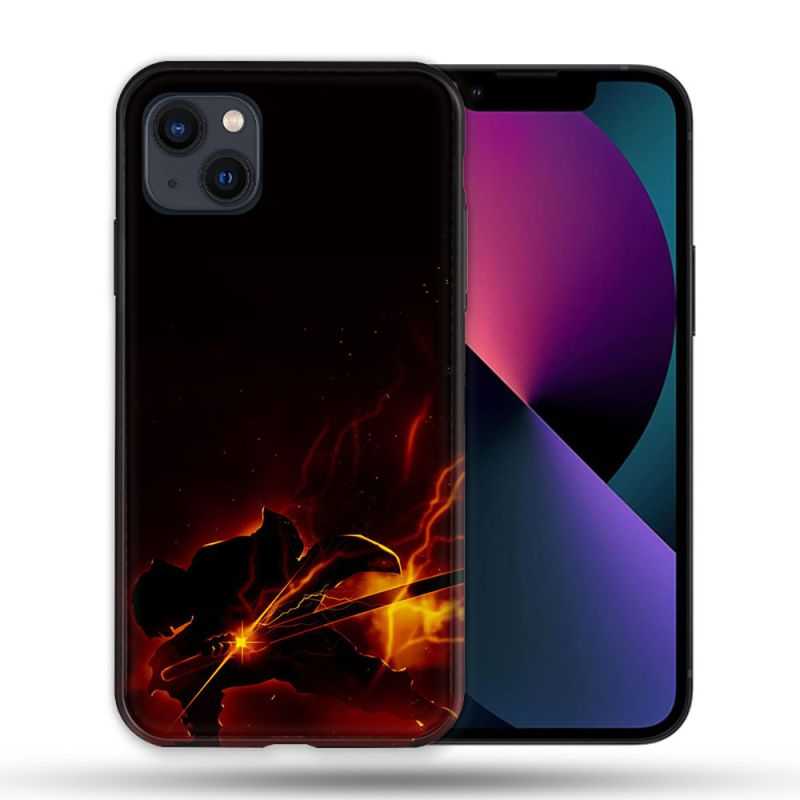 Coque Pour Iphone 14 Pro Max (6.7) Manga Demon Slayer Electric