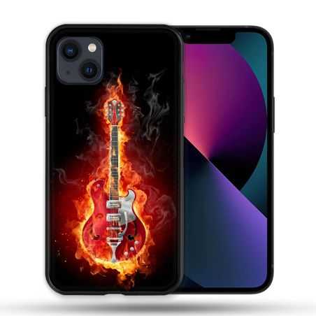 Coque Pour Iphone 14 Pro Max (6.7) Musique Guitare Electrique
