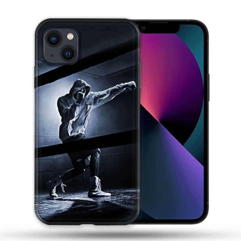 Coque Pour Iphone 14 Pro Max (6.7) Sport Boxe Poing