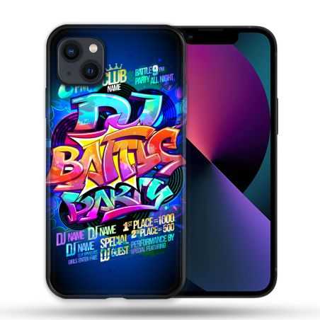 Coque Pour Iphone 14 Pro Max (6.7) Street Art Rap