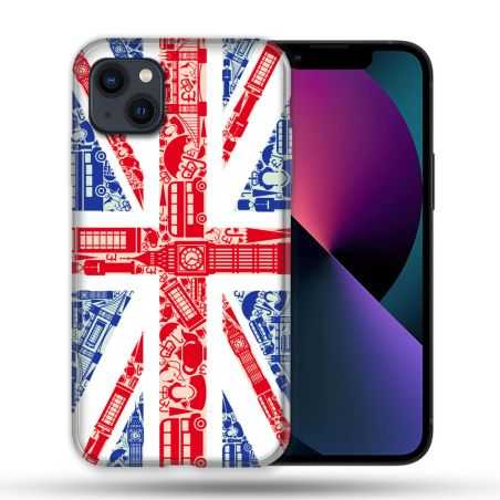 Coque Pour Iphone 14 Pro Max (6.7) Voyage Angleterre Blanc