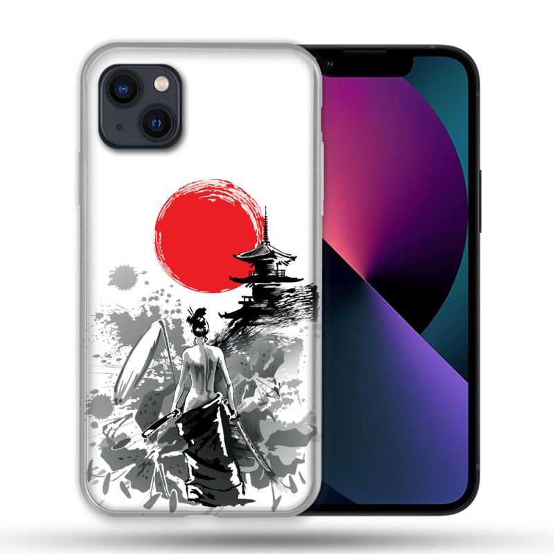 Coque Pour Iphone 14 Pro Max (6.7) Voyage Japon Femme