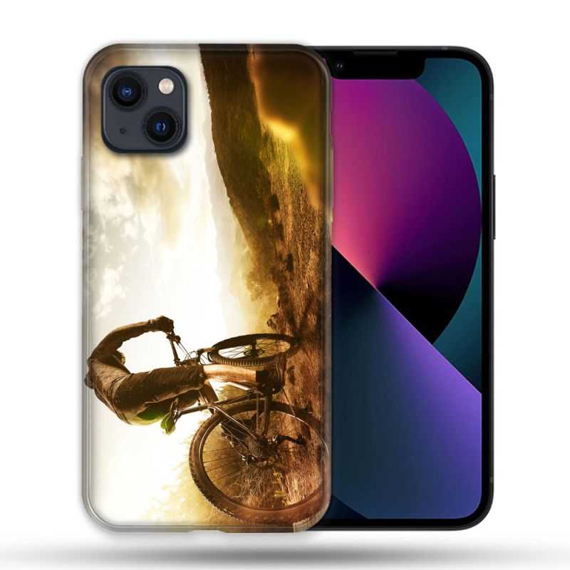 Coque Compatible MagSafe Pour Iphone 14 Max (6.7) Sport VTT Soleil