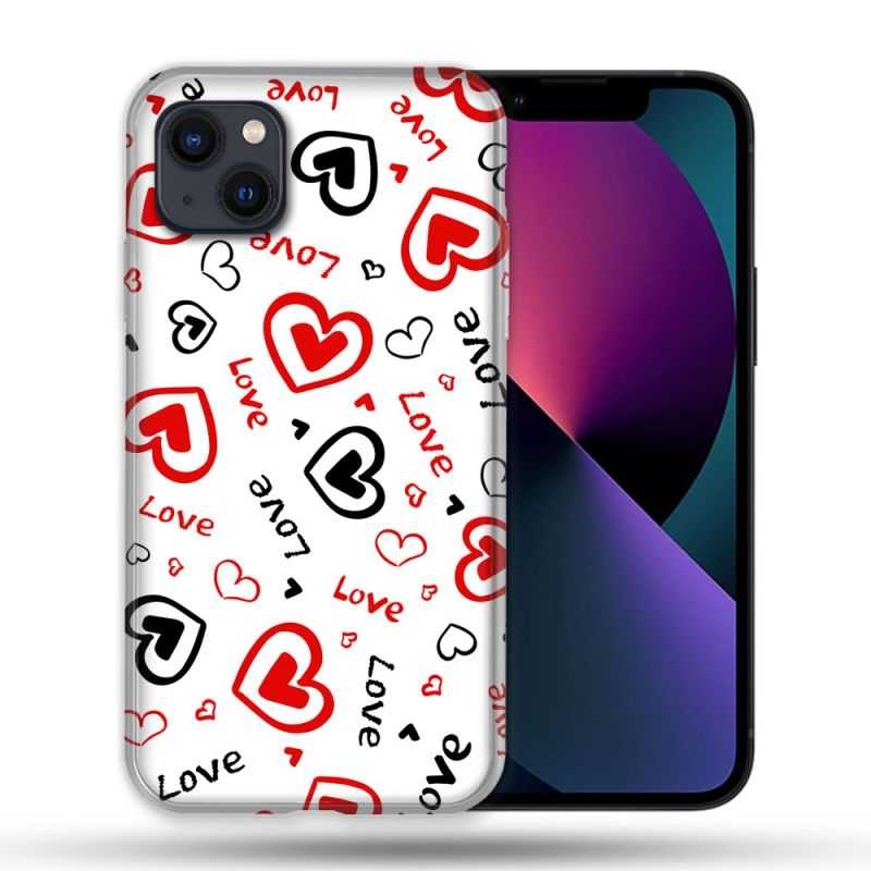 Coque Pour Iphone 14 Max (6.7) Amour Love