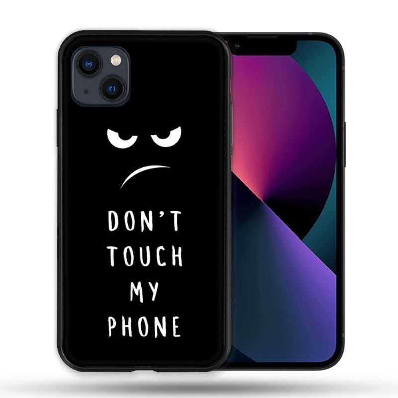 Coque Pour Iphone 14 Max (6.7) Humour Don't Touch