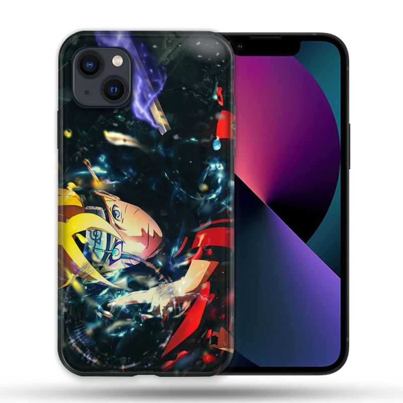 Coque Pour Iphone 14 Max (6.7) Manga Boruto Eclair