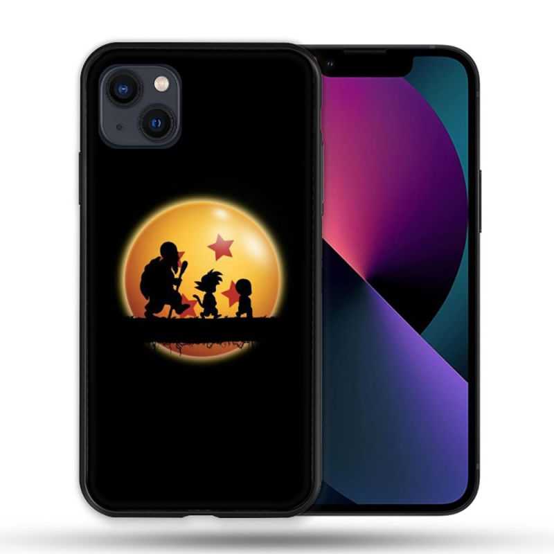 Coque Pour Iphone 14 Max (6.7) Manga Dragon Ball Vintage