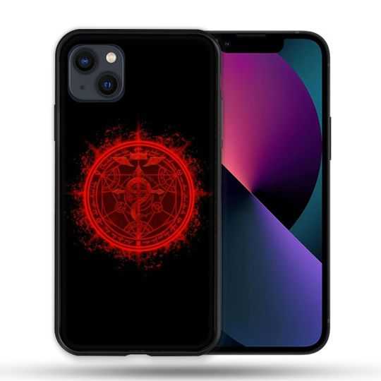 Coque Pour Iphone 14 Max (6.7) Manga Fullmetal Alchemist Logo