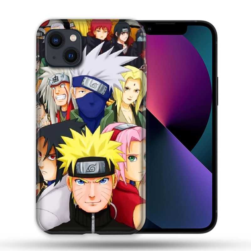 Coque Pour Iphone 14 Max (6.7) Manga Naruto Team