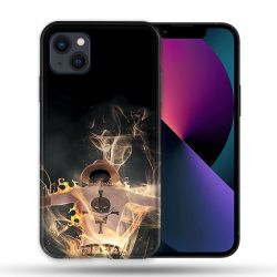 Coque Pour Iphone 14 Max (6.7) Manga One Piece Ace Noir