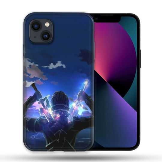 Coque Pour Iphone 14 Max (6.7) Manga SAO sword Art Online Epee