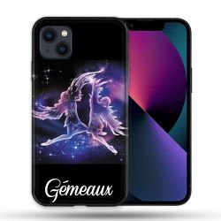 Coque Pour Iphone 14 Max (6.7) Signe Zodiaque 2 Gémeaux