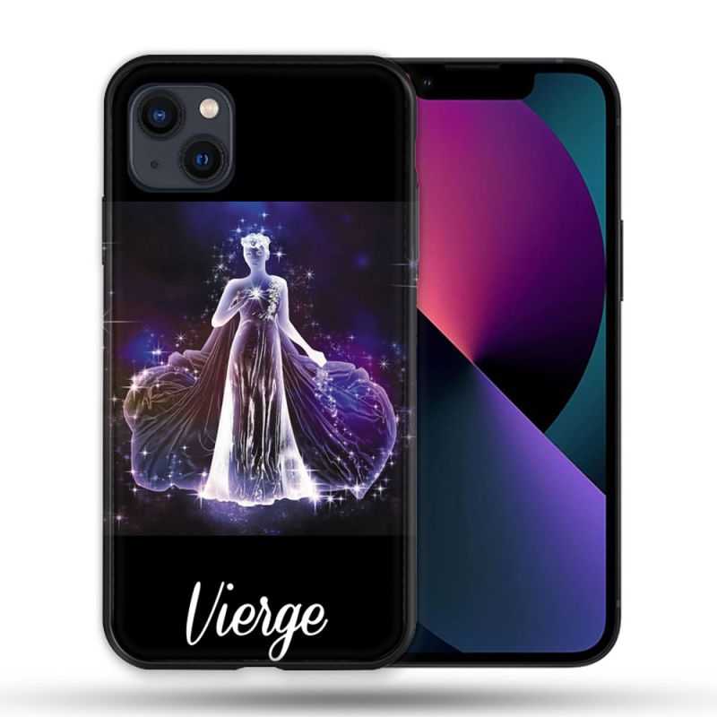 Coque Pour Iphone 14 Max (6.7) Signe Zodiaque 2 Vierge