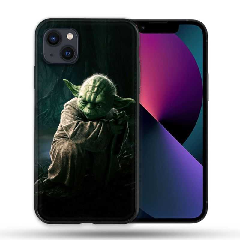Coque Pour Iphone 14 Max (6.7) Star Wars - Yoda sombre