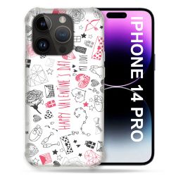 Coque Pour Iphone 14 Pro (6.1) Amour Valentines
