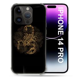 Coque Pour Iphone 14 Pro (6.1) Animal Scorpion Fresque