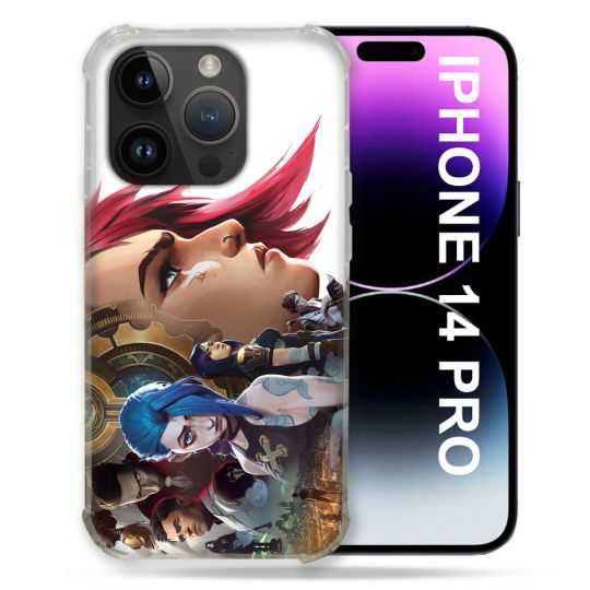 Coque Pour Iphone 14 Pro (6.1) Arcane Jynx Sœur