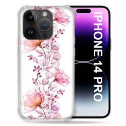 Coque Pour Iphone 14 Pro (6.1) Fleur Eclosion