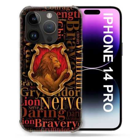 Coque Pour Iphone 14 Pro (6.1) Harry Potter Griffondor