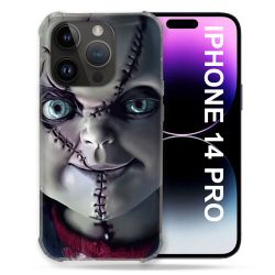 Coque Pour Iphone 14 Pro (6.1) Horreur Chucky Cicatrice