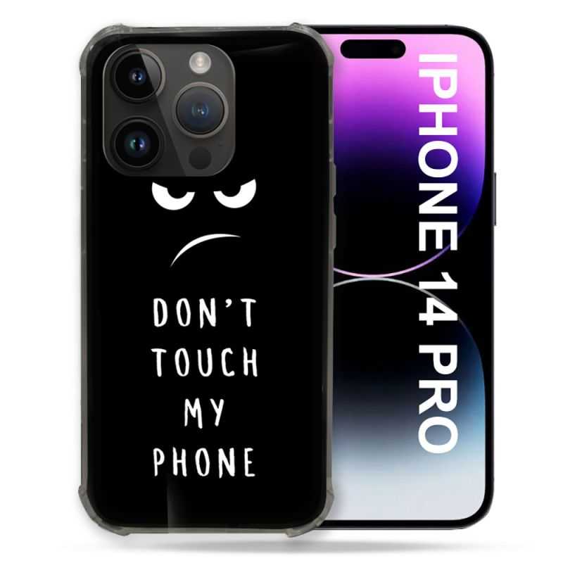 Coque Pour Iphone 14 Pro (6.1) Humour Don't Touch
