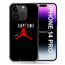 Coque Pour Iphone 14 Pro (6.1) Jordan Supreme Noir