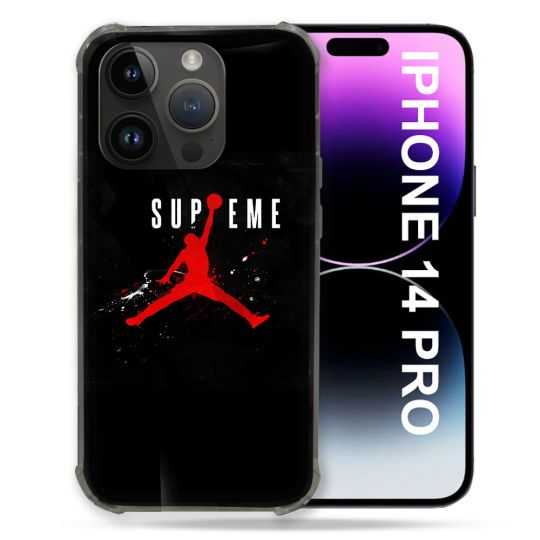 Coque Pour Iphone 14 Pro (6.1) Jordan Supreme Noir