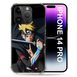 Coque Pour Iphone 14 Pro (6.1) Manga Boruto Tatouage