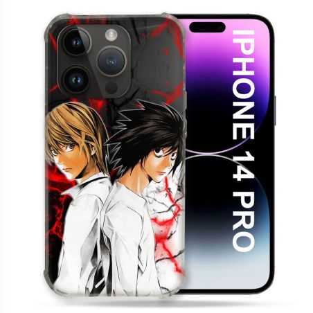 Coque Pour Iphone 14 Pro (6.1) Manga Death Note Duo
