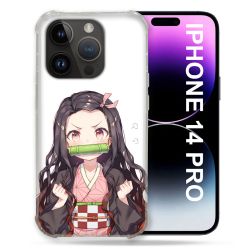 Coque Pour Iphone 14 Pro (6.1) Manga Demon Slayer Nezuko