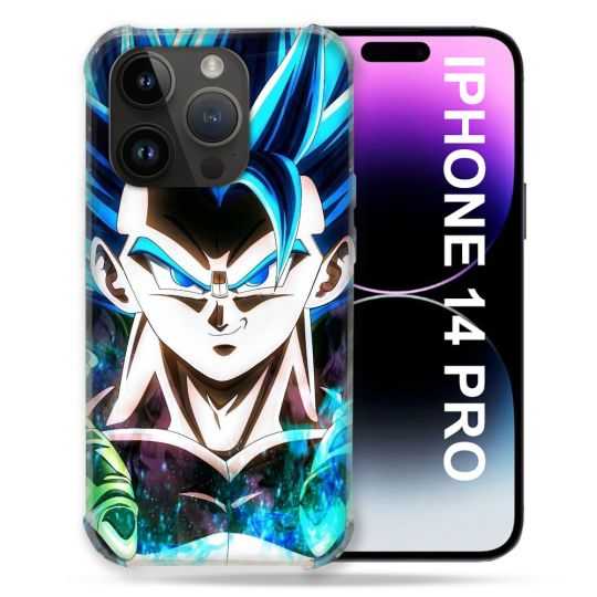 Coque Pour Iphone 14 Pro (6.1) Manga Dragon Ball Gogeta Visage