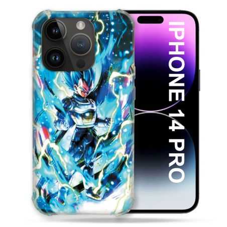 Coque Pour Iphone 14 Pro (6.1) Manga Dragon Ball Vegeta Bleu