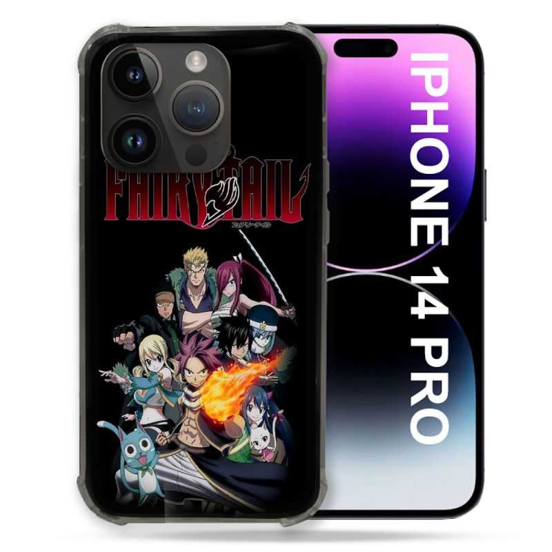 Coque Pour Iphone 14 Pro (6.1) Manga Fairy Tail Logo Team