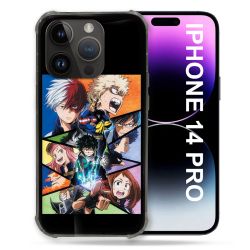 Coque Pour Iphone 14 Pro (6.1) Manga My Hero Academia Noir