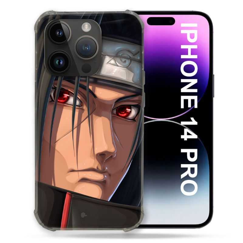 Coque Pour Iphone 14 Pro (6.1) Manga Naruto Itachi Visage