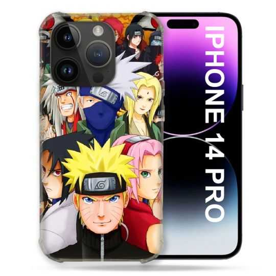 Coque Pour Iphone 14 Pro (6.1) Manga Naruto Team