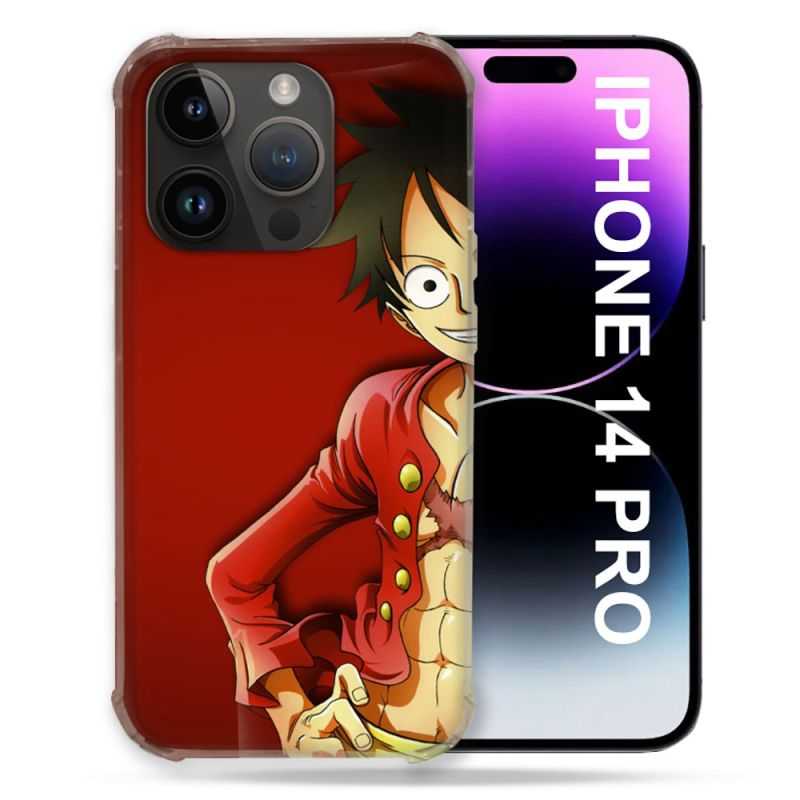 Coque Pour Iphone 14 Pro (6.1) Manga One Piece Luffy