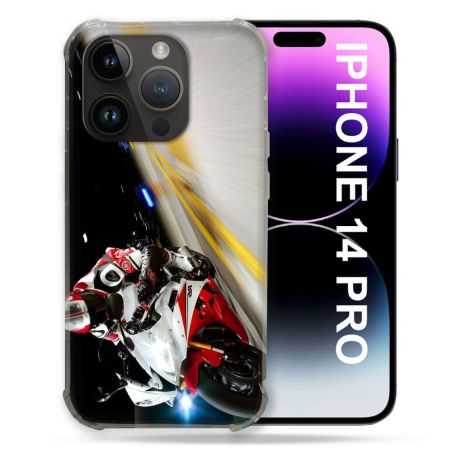 Coque Pour Iphone 14 Pro (6.1) Moto Course GP R6