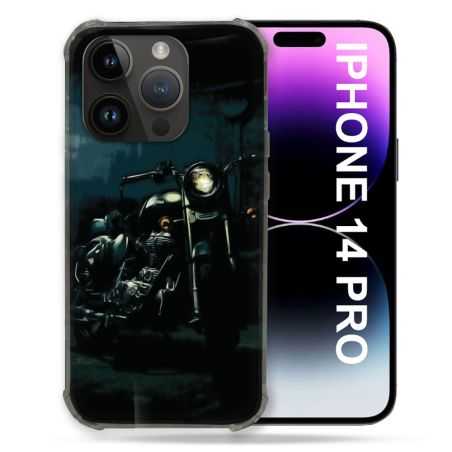 Coque Pour Iphone 14 Pro (6.1) Moto Harley Vintage
