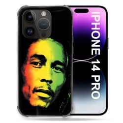 Coque Pour Iphone 14 Pro (6.1) Musique Bob Marley 2