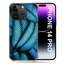 Coque Pour Iphone 14 Pro (6.1) Nature Feuille Palmier