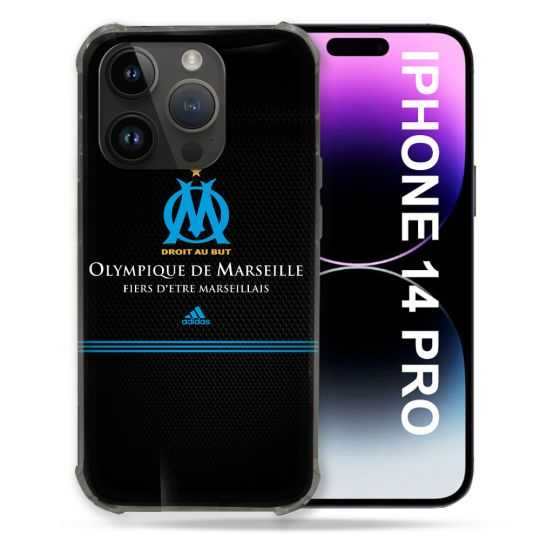 Coque Pour Iphone 14 Pro (6.1) Olympique Marseille OM Fier etre Marseillais