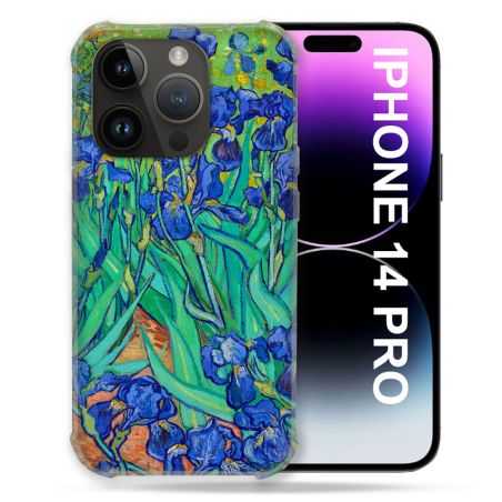 Coque Pour Iphone 14 Pro (6.1) Peinture Iris
