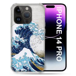 Coque Pour Iphone 14 Pro (6.1) Peinture La Grande Vague