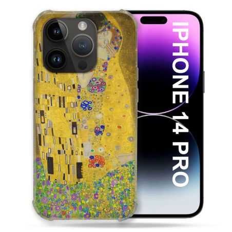 Coque Pour Iphone 14 Pro (6.1) Peinture Le Baiser