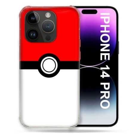 Coque Pour Iphone 14 Pro (6.1) Pokemon Pokeball