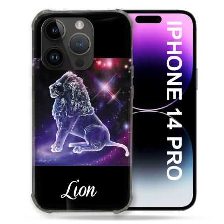 Coque Pour Iphone 14 Pro (6.1) Signe Zodiaque 2 Lion