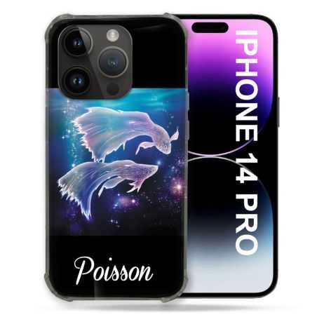 Coque Pour Iphone 14 Pro (6.1) Signe Zodiaque 2 Poisson