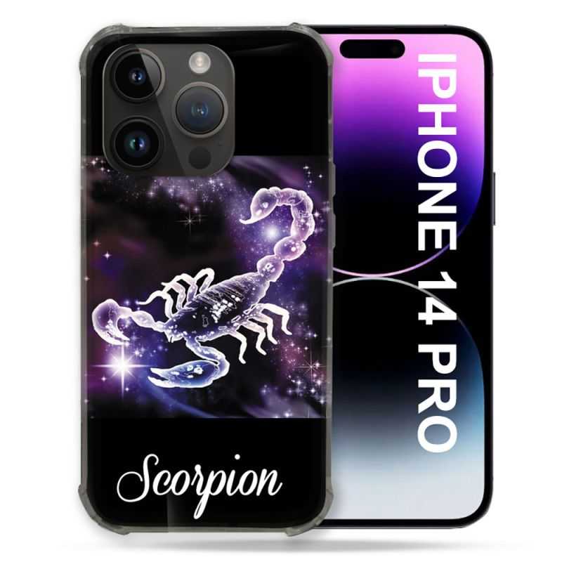 Coque Pour Iphone 14 Pro (6.1) Signe Zodiaque 2 Scorpion