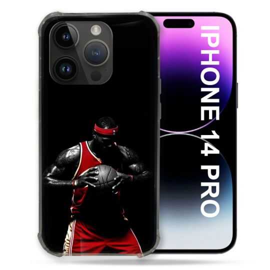 Coque Pour Iphone 14 Pro (6.1) Sport Basketeur